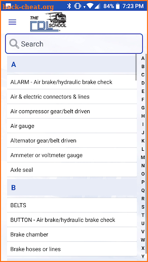 CDL Vehicle Inspection Trainer screenshot