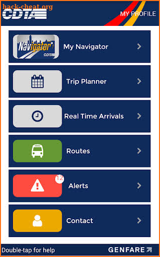 CDTA Navigator screenshot