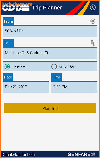 CDTA Navigator screenshot