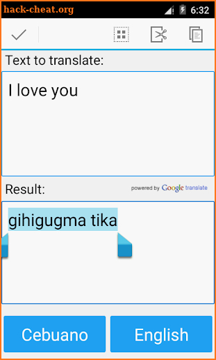 Cebuano English Translator Pro screenshot