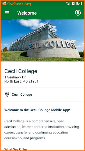 Cecil College Mobile screenshot