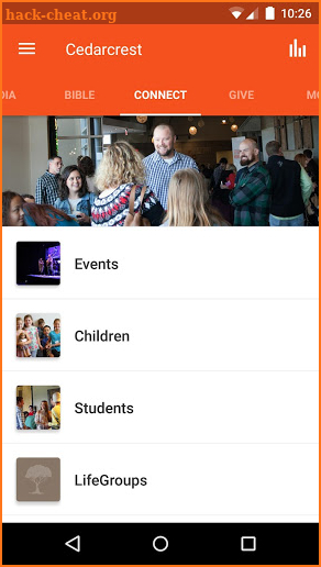 Cedarcrest Church screenshot