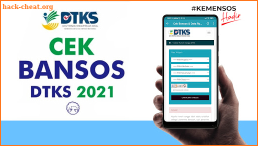 Cek Bansos DTKS 2021 screenshot