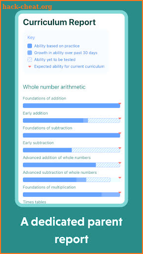 Celadon Math screenshot