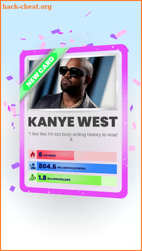 Celebrity Cards screenshot