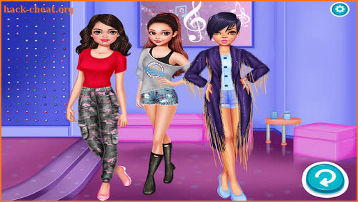 Celebrity Fashion Challenge Dress up for Girls screenshot