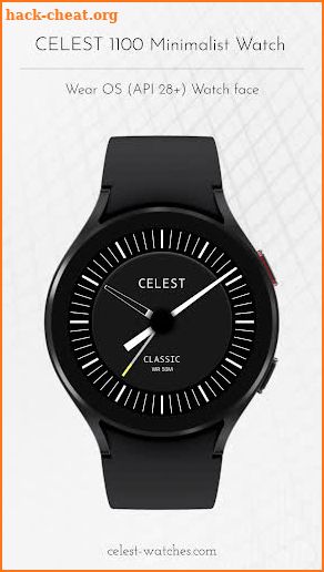 CELEST1100 Minimalist Watch screenshot