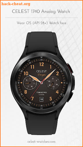 CELEST1740 Analog Watch screenshot