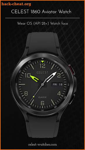 CELEST1860 Aviator Watch screenshot