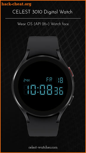 CELEST3010 Retro Digital Watch screenshot