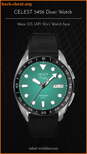 CELEST5456 Diver Watch screenshot