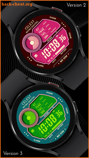 CELEST5536 Retro Digital Watch screenshot