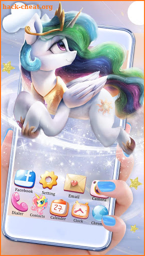 Celestia, Princess Theme & Live Wallpaper screenshot