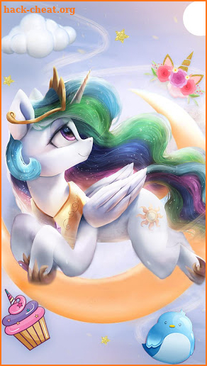 Celestia, Princess Theme & Live Wallpaper screenshot