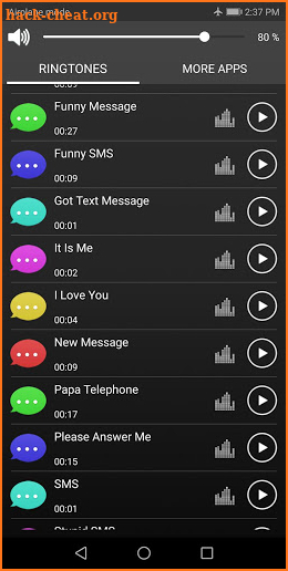 Cell Phone Notification Tones screenshot