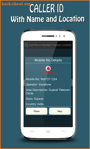 Cell Phone Number Tracker location screenshot