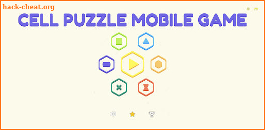 Cell Puzzle Mobile Game screenshot