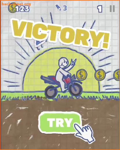 Cell Rider - Draw & Ride screenshot