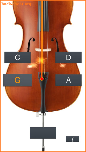 Cello Tuner Simple screenshot