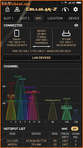 Cellular-Z screenshot