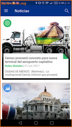 CEMEX Today screenshot