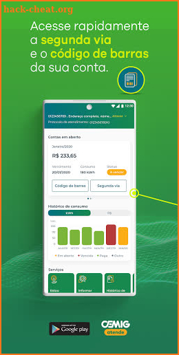 Cemig Atende screenshot