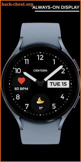 Centernight - watch face screenshot