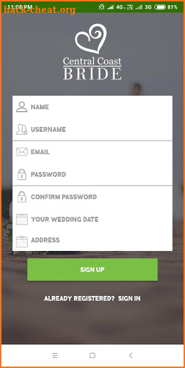 Central Coast Bride screenshot