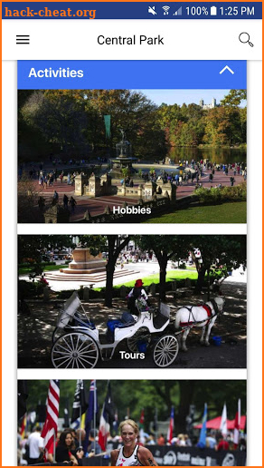 Central Park Travel Guide screenshot