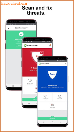 CenturyLink Security by McAfee screenshot