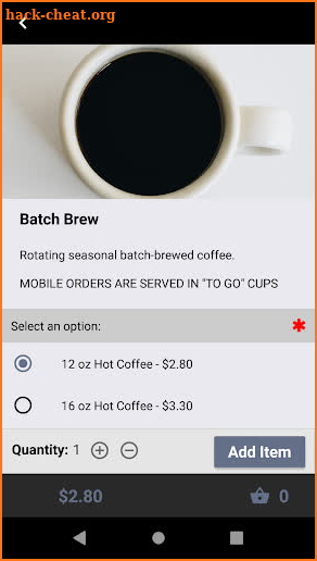 Ceremony Coffee screenshot