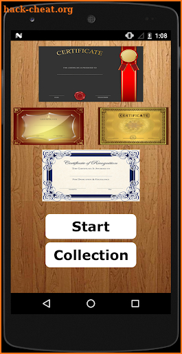 Certificate Maker app Easy to Design Certifcate screenshot