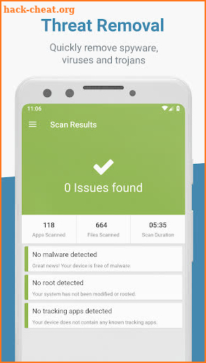 Certo Mobile Security: Anti Spyware & Privacy screenshot