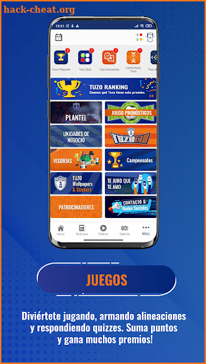 C.F. Pachuca screenshot