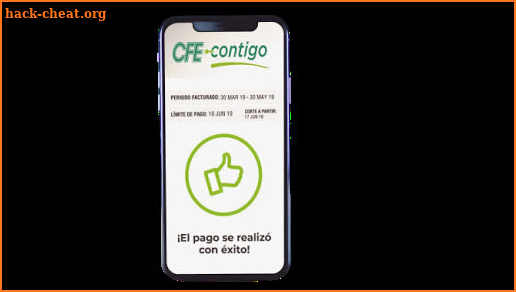 CFE APP DESCARGAR RECIBO DE LUZ DE MÉXICO screenshot