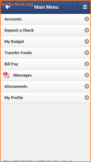 CFE Mobile Banking screenshot