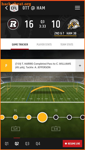 CFL Mobile screenshot