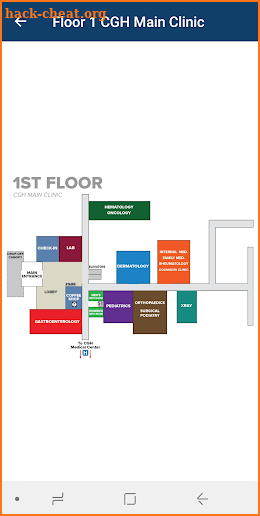 CGH Medical Center Clinics screenshot