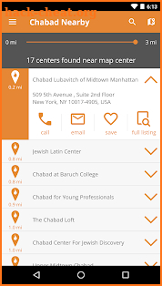 Chabad Nearby screenshot