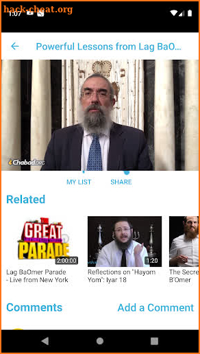 Chabad.org Video screenshot