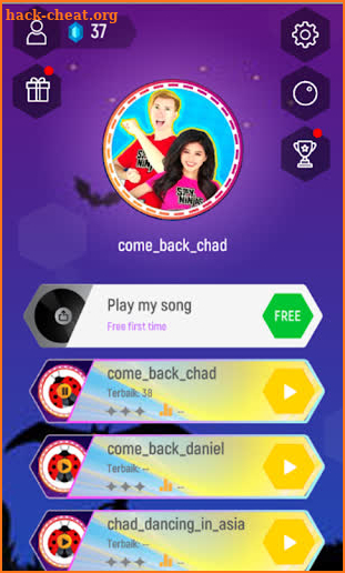 Chad And Vy Magic Tiles Hop screenshot