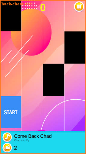 Chad And Vy Piano Music Tiles screenshot