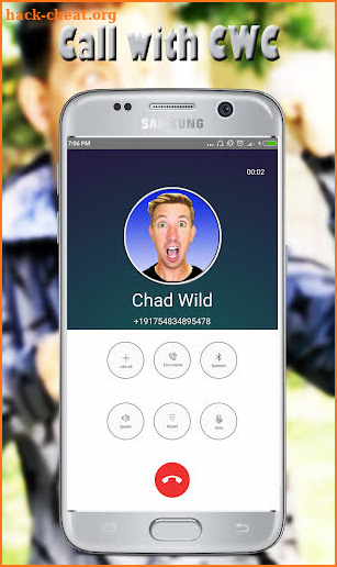 Chad Wild Call You - Video Call Simulator screenshot