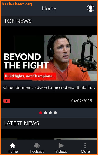 Chael Sonnen screenshot