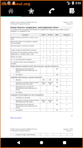 Chaffee County EMS Protocols screenshot