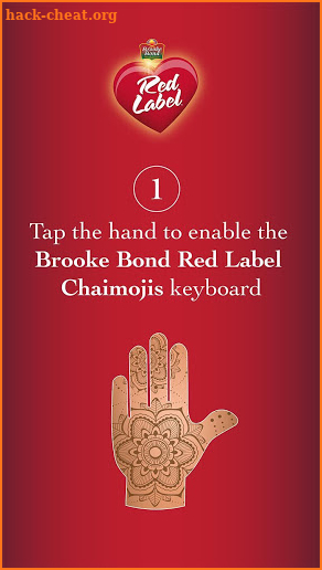 Chaimojis by Brooke Bond Red Label screenshot