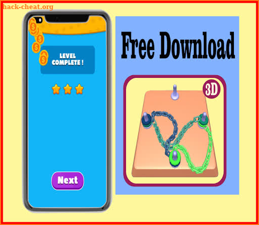 Chain Go Knots 3D screenshot