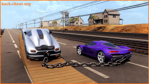 Chained GT Car Stunts Racing screenshot