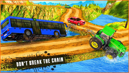 Chained Tractor Towing Bus screenshot