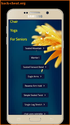 Chair Yoga for Seniors screenshot